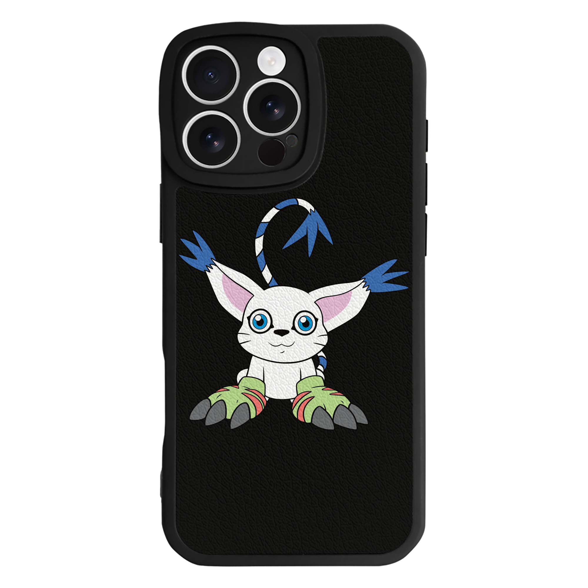 （画像用） Digimon デジタルモンスター/デジモン 【iPhone 16シリーズ対応】シリコンスマホケース（レザー調） 材質：シリコン